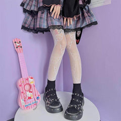 cutiekill-kuromi-core-alternative-cross-fishnet-tights-c0031