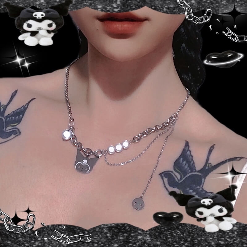 cutiekill-kuromi-gothic-y2k-necklace-ah0562