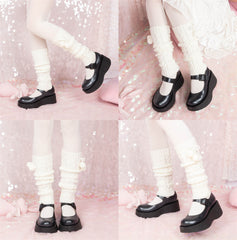 cutiekill-lolita-fluffy-pompon-leg-warmer-c0058