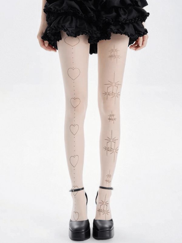 cutiekill-lolita-tattoo-stars-heart-tights-c0277
