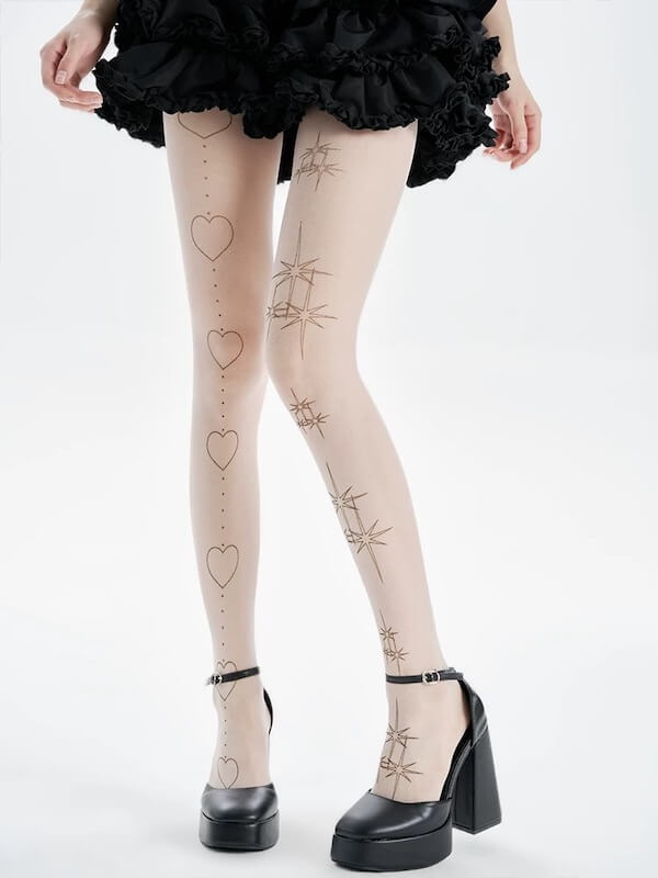 cutiekill-lolita-tattoo-stars-heart-tights-c0277-6