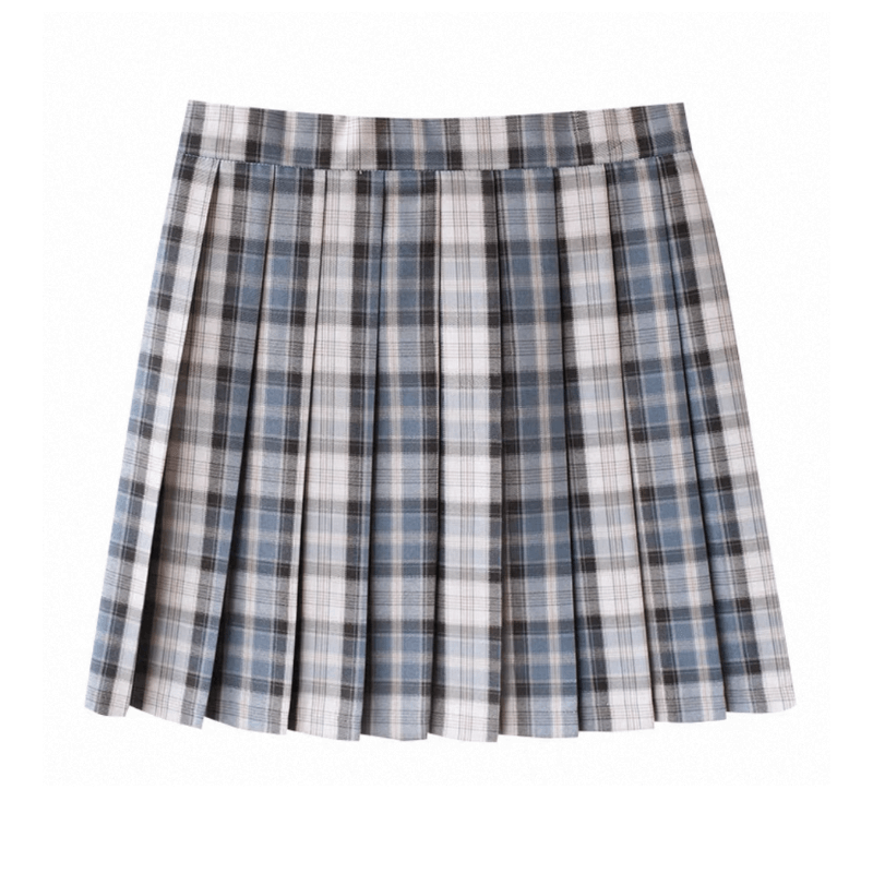 cutiekill-lotus-blue-khaki-jk-vintage-plaid-uniform-skirt-c0018312