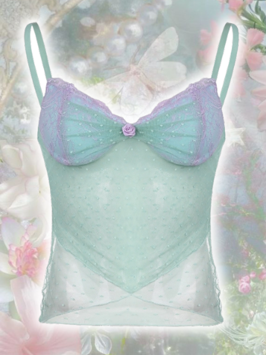 cutiekill-mermaid-aesthetic-mint-camisole-om0135