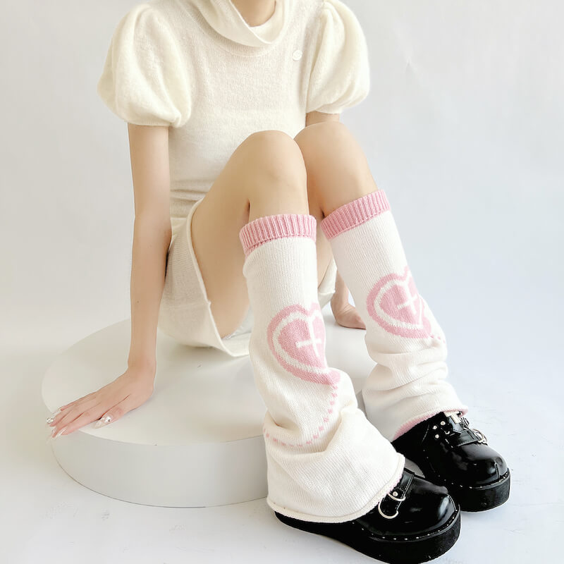 cutiekill-pastel-y2k-hearts-leg-warmers-c0121