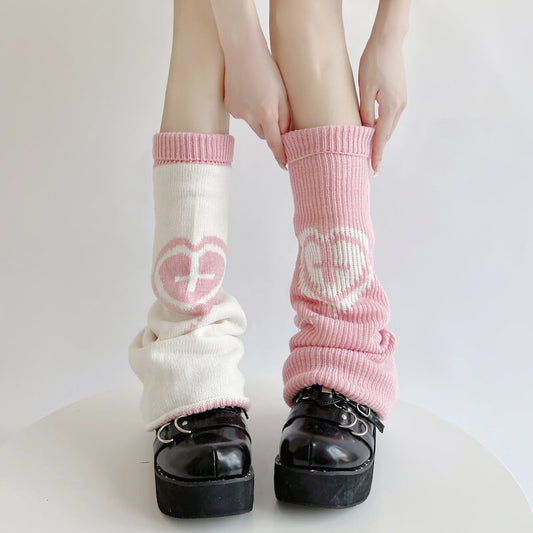 cutiekill-pastel-y2k-hearts-leg-warmers-c0121