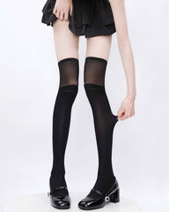 cutiekill-patchwork-stripes-over-knee-stockings-tights-c0264