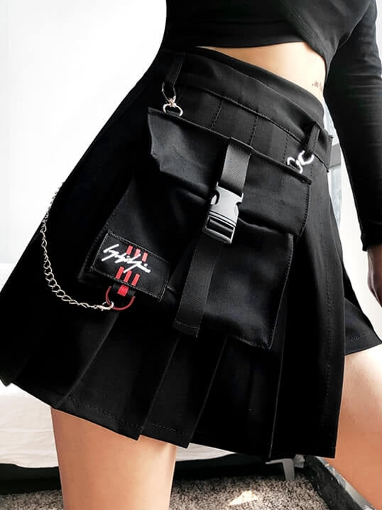 cutiekill-plus-size-harajuku-goth-cool-girl-pant-skirt-c00231