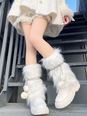 cutiekill-pompon-furry-leg-warmers-c0196