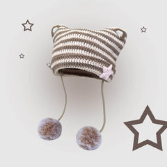 cutiekill-pompon-y2k-cat-ears-hat-c0342