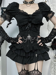 cutiekill-punk-girl-cross-decoration-bloomer-skirt-ah0828