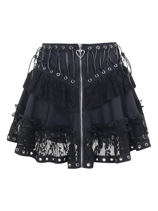 punk-girl-zipper-layered-skirt-ah0285