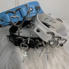 cutiekill-punk-heart-cross-choker-ah0369