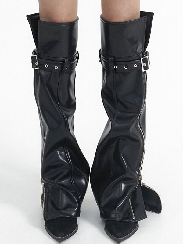 cutiekill-punk-zipper-leather-leg-warmers-c0428-1