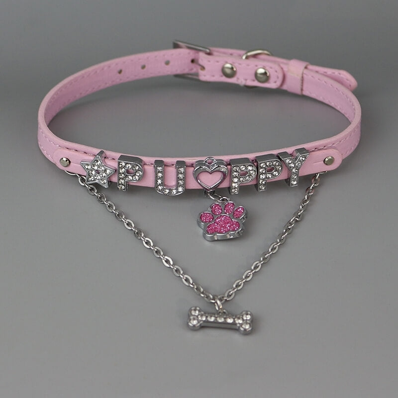cutiekill-puppy-paw-cute-bone-choker-ah0418