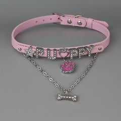 cutiekill-puppy-paw-cute-bone-choker-ah0418
