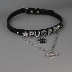 cutiekill-puppy-paw-cute-bone-choker-ah0418