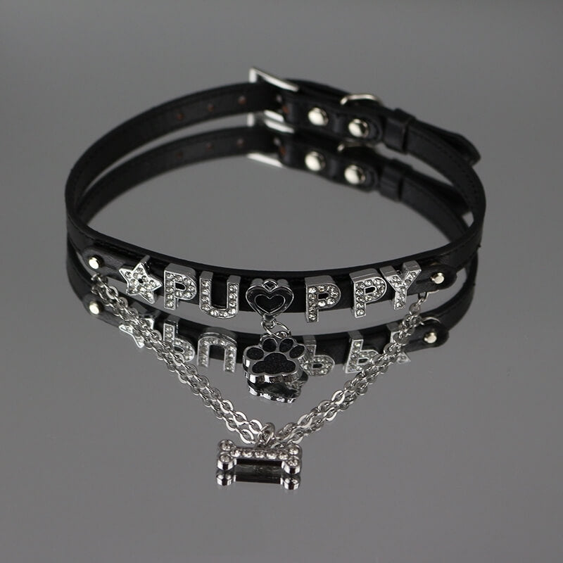 cutiekill-puppy-paw-cute-bone-choker-ah0418