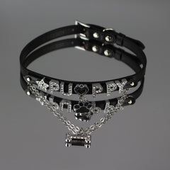 cutiekill-puppy-paw-cute-bone-choker-ah0418