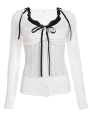 cutiekill-quiana-lace-up-black-white-patchwork-top-om0469