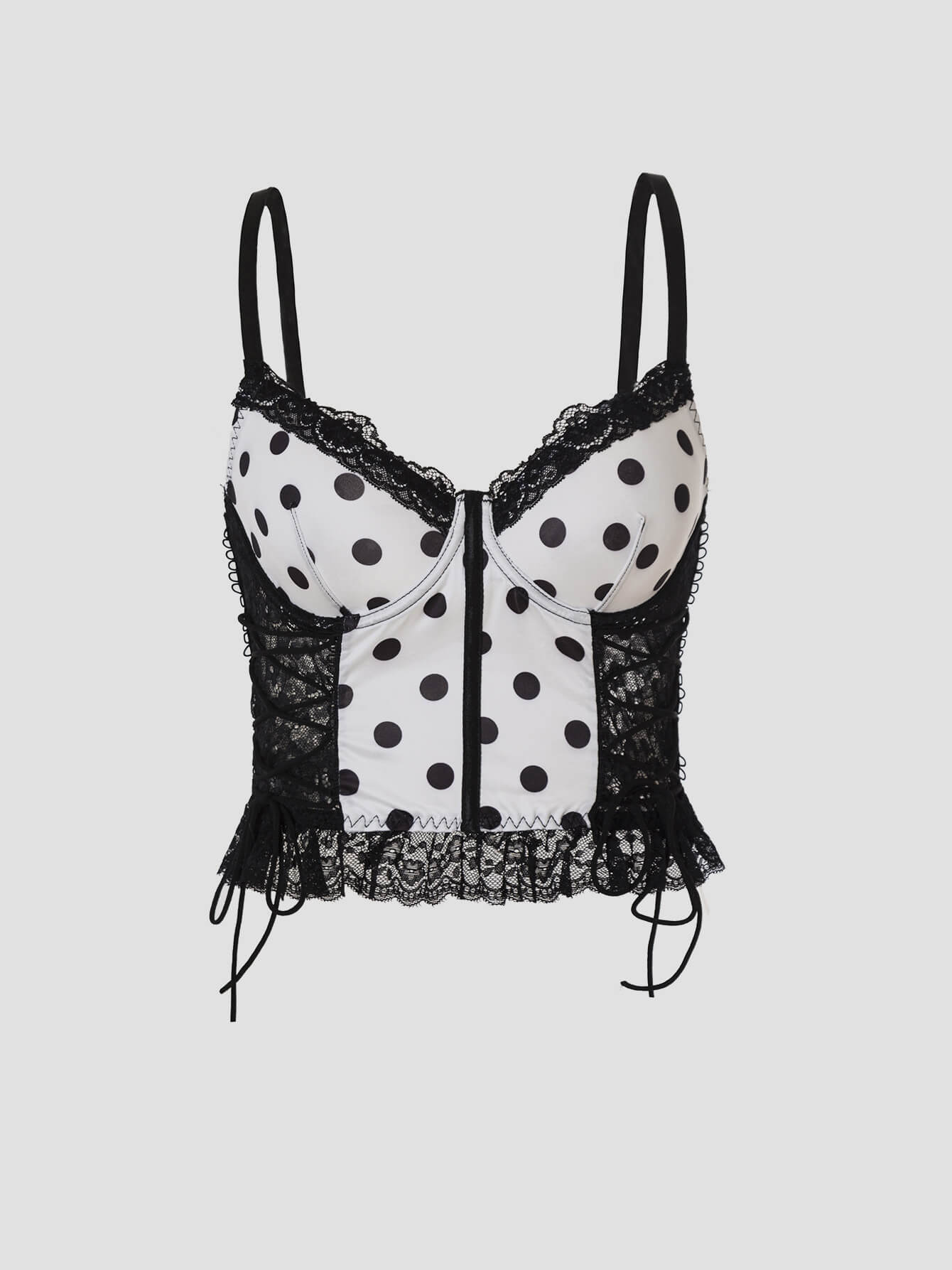 cutiekill-retro-polka-dot-lace-cami-ah0894