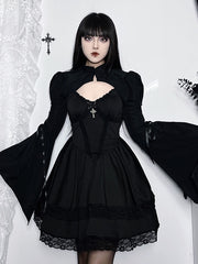 cutiekill-ribbon-sleeves-gothic-bolero-ah0539