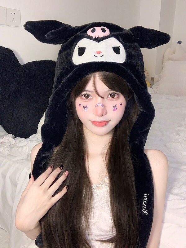 cutiekill-movable-ears-kuromi-cinnamoroll-hat-m0036