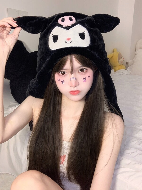 cutiekill-movable-ears-kuromi-cinnamoroll-hat-m0036
