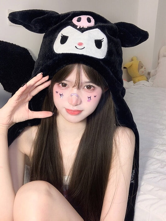 cutiekill-movable-ears-kuromi-cinnamoroll-hat-m0036