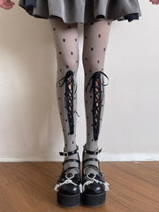 cutiekill-rosalie-polka-dot-lace-up-tights-c0565
