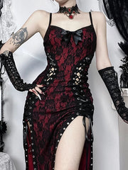 cutiekill-rose-bloom-in-darkness-lace-up-high-slit-dress-ah0904