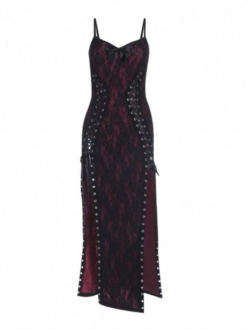 cutiekill-rose-bloom-in-darkness-lace-up-high-slit-dress-ah0904