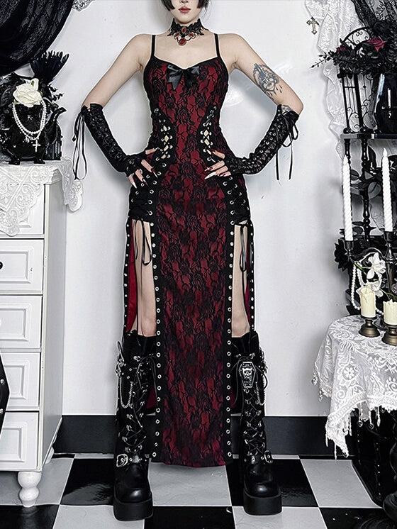 cutiekill-rose-bloom-in-darkness-lace-up-high-slit-dress-ah0904