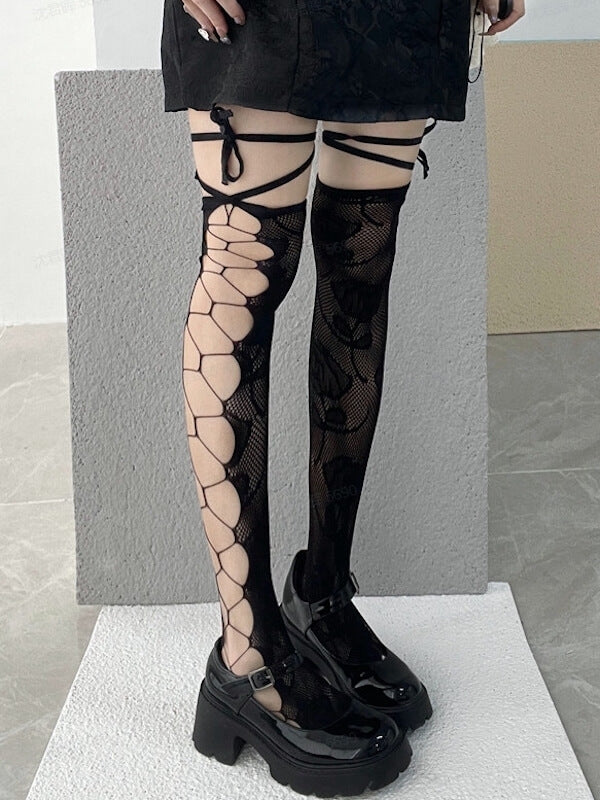 cutiekill-rose-goth-hollow-out-stockings-c0105