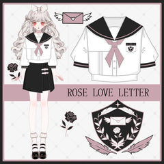 cutiekill-rose-love-letter-kawaii-uniform-set-jk0045