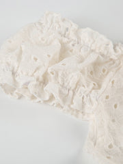 cutiekill-savannah-pointelle-lace-up-ruffled-puff-top-om0226