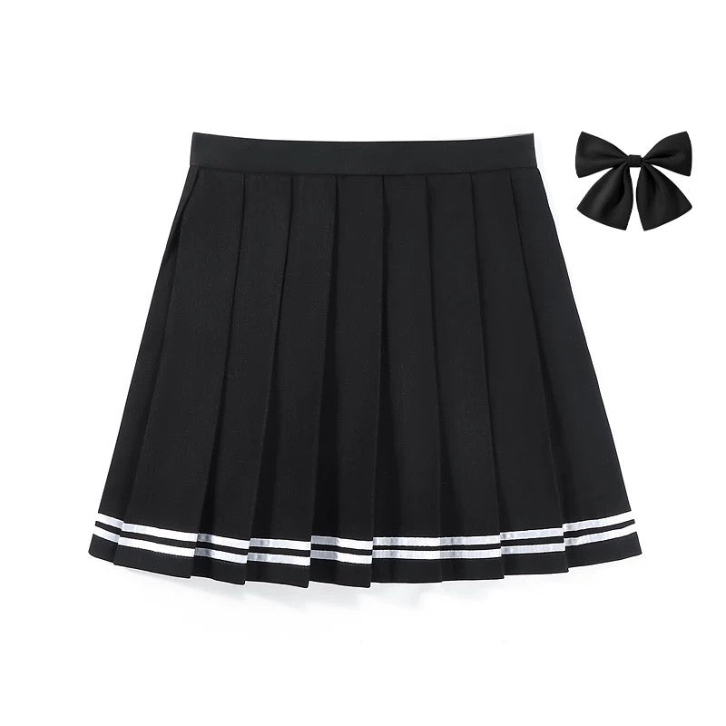cutiekill-skirt-bow-jk-candy-color-school-uniform-skirt-c00184