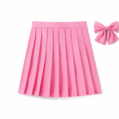 cutiekill-skirt-bow-jk-candy-color-school-uniform-skirt-c00184