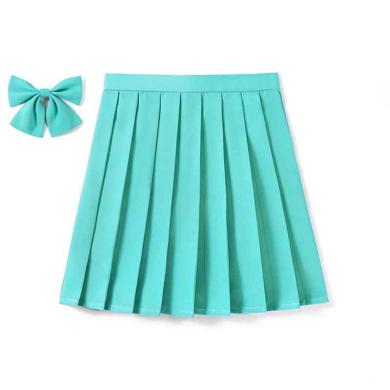 cutiekill-skirt-bow-jk-candy-color-school-uniform-skirt-c00184