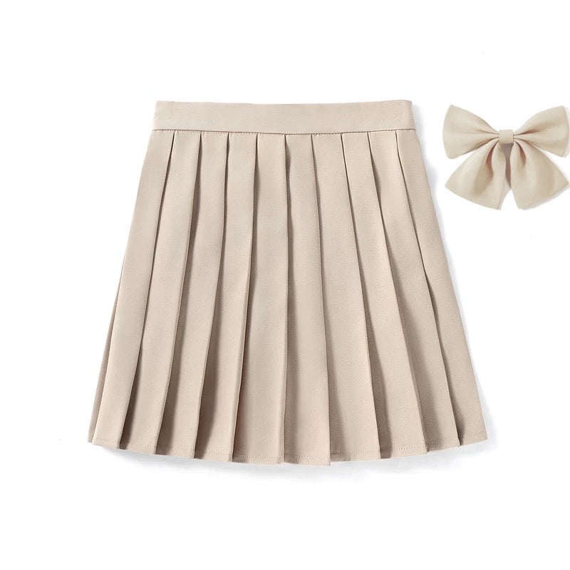 cutiekill-skirt-bow-jk-candy-color-school-uniform-skirt-c00184