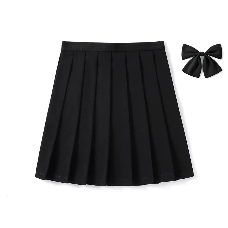 cutiekill-skirt-bow-jk-candy-color-school-uniform-skirt-c00184
