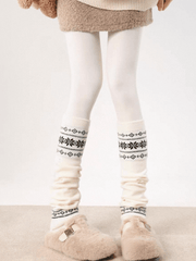 snowflake-vintage-knit-leg-warmers-c0528