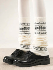 snowflake-vintage-knit-leg-warmers-c0528