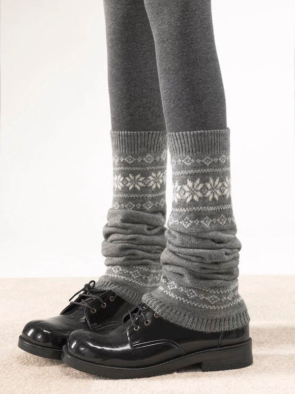 snowflake-vintage-knit-leg-warmers-c0528
