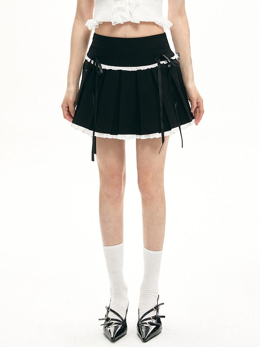 cutiekill-soft-bow-lace-patchwork-skirt-om0367