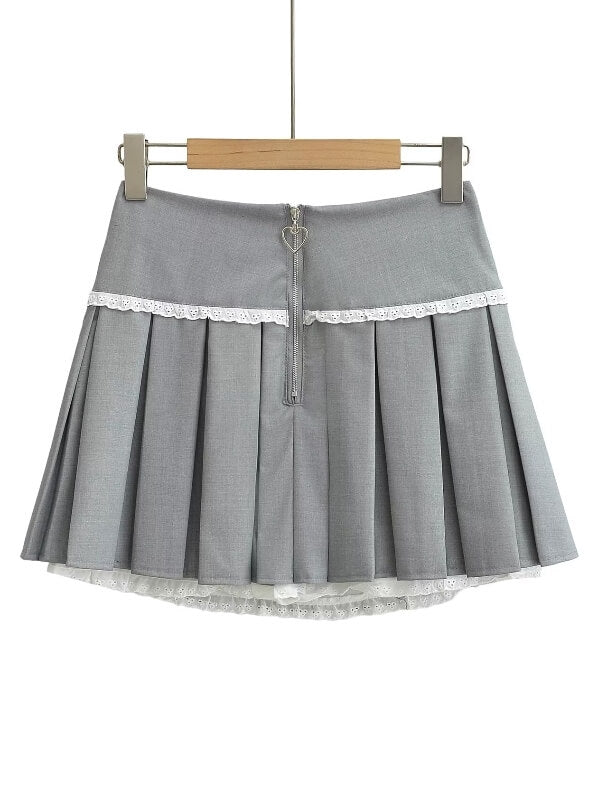cutiekill-soft-bow-lace-patchwork-skirt-om0367