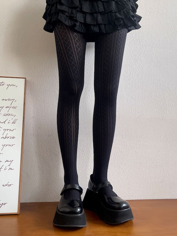 cutiekill-soft-cream-flared-leg-warmers-diamond-tights-c0563-10