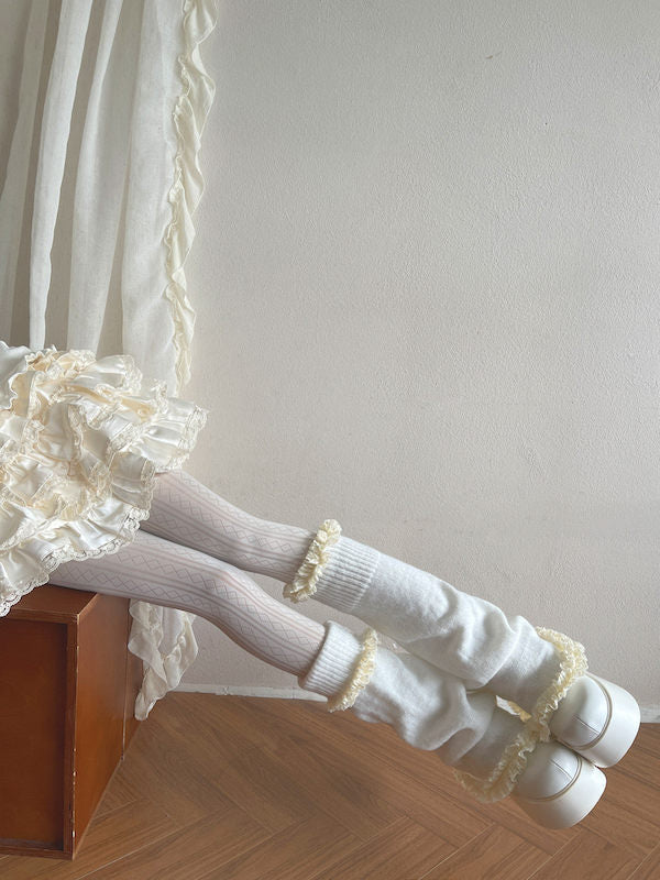 cutiekill-soft-cream-flared-leg-warmers-diamond-tights-c0563