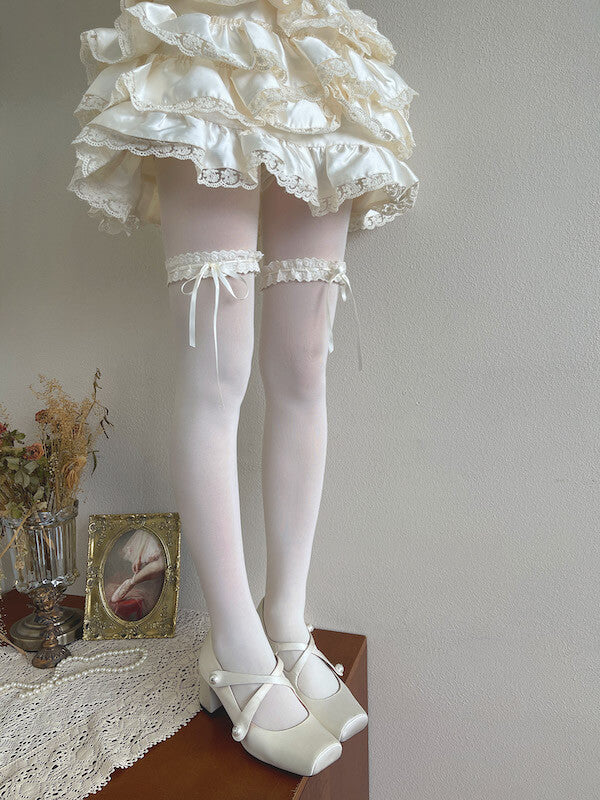 cutiekill-soft-cream-lace-ribbon-garter-velvet-tights-c0516