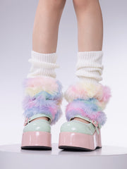 cutiekill-soft-rainbow-fluffy-leg-warmers-c0216