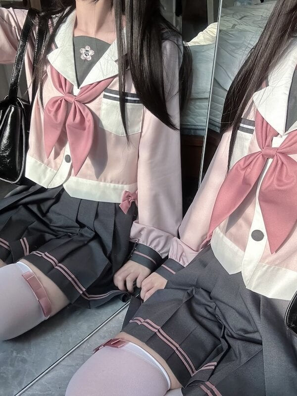 cutiekill-soft-sakura-grey-pink-jk-uniform-set-jk0070